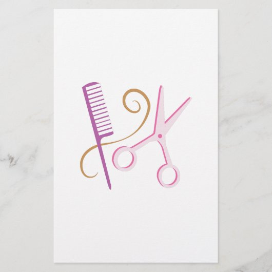 理容師用具 便箋 (正面)