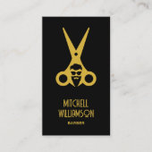 理容師美容師サロン 名刺 (正面)