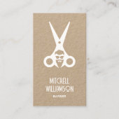 理容師美容師サロン 名刺 (正面)