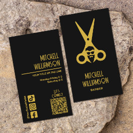 理容師美容師サロン 名刺