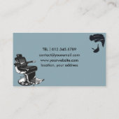 理容師美容師名刺 名刺 (裏面)