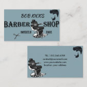 理容師美容師名刺 名刺 (正面/裏面)