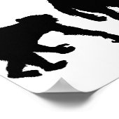 理容師美容師美容師 ポスター (角)