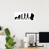 理容師美容師美容師 ポスター (ホームオフィス)