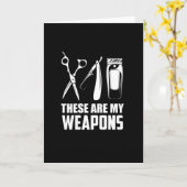 理容師美容師 カード (黄色い花)