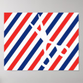 理容師鋏 ポスター (正面)