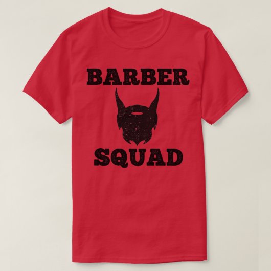 理容師隊 Tシャツ (デザイン正面)