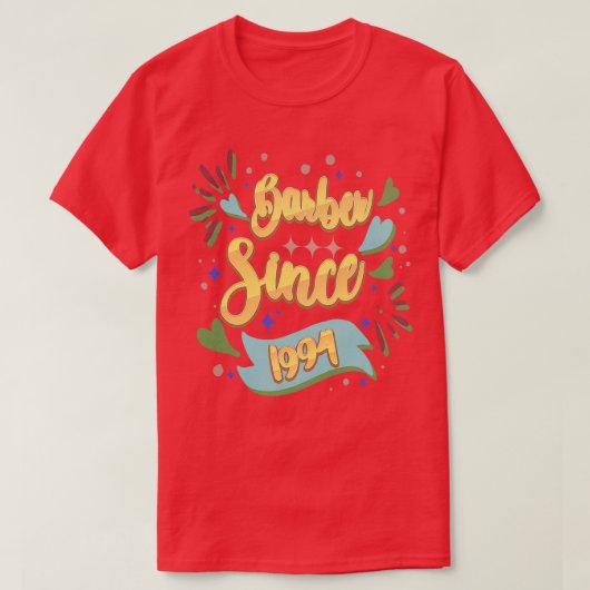 理容師1994年以降 Tシャツ (デザイン正面)