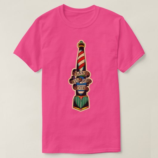 理容師2 Tシャツ (デザイン正面)