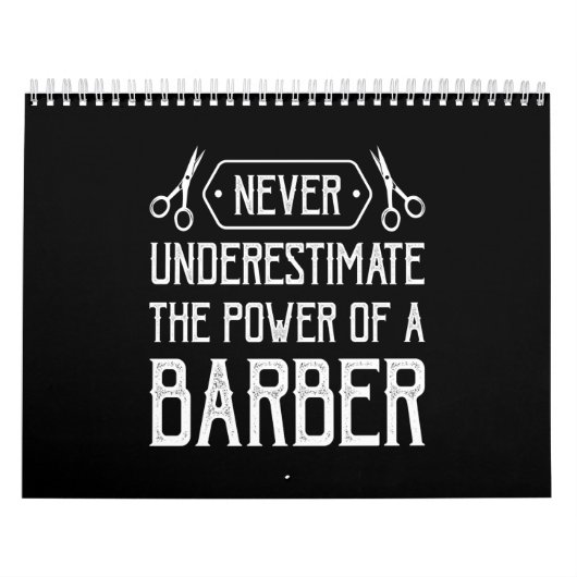 理容師 カレンダー (カバー)