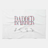 理容師 キッチンタオル (横)