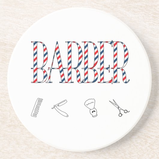 理容師 コースター (正面)