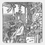 理容師 スクエアシール (正面)