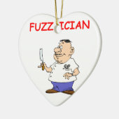 理容師 セラミックオーナメント (左)