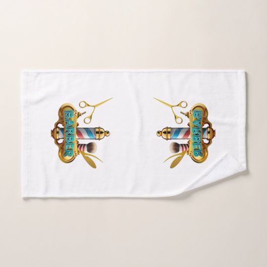 理容師 ハンドタオル (ハンドタオル)