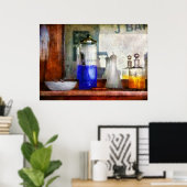 理容師 – ブルーベリ感謝していー風味、頼for ポスター (ホームオフィス)