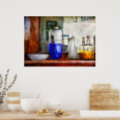 理容師 – ブルーベリ感謝していー風味、頼for ポスター (キッチン)