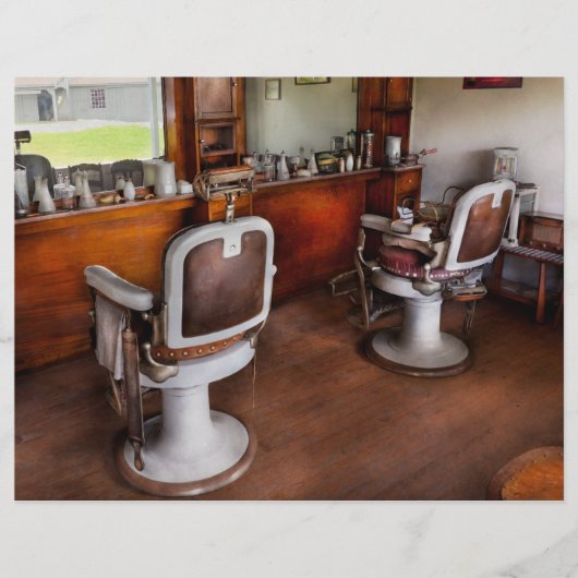 理容師 - ヘアスタイリスト チラシ (正面)