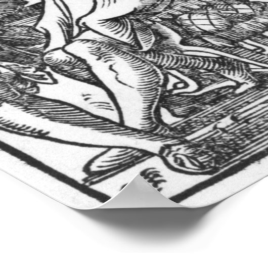 理容師 ポスター (角)