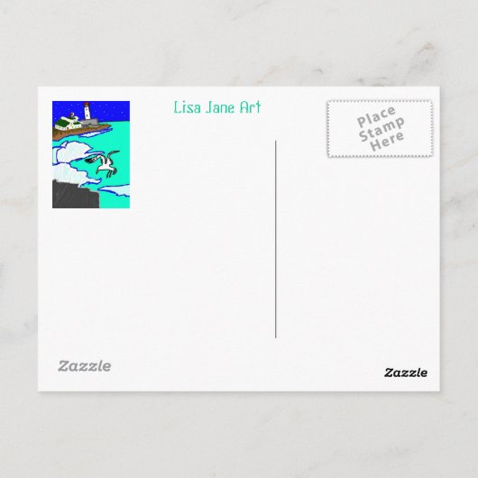 理容師 ポストカード (裏面)