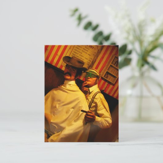 理容師 ポストカード (スタンド正面)