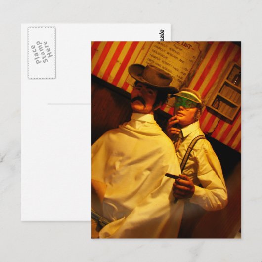 理容師 ポストカード (正面/裏面)