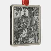 理容師 メタルオーナメント (右)