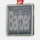 理容師 メタルオーナメント (左)