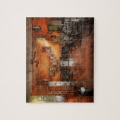 理容師 – ユニオン, NJ – ザモダンサロン ジグソーパズル (縦)