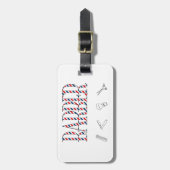 理容師 ラゲッジタグ (正面縦)