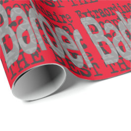 理容師 ラッピングペーパー