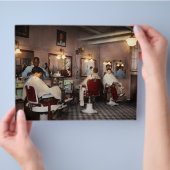 理容師 – 上院議員のみのバーバーショップ1937 チラシ (手)