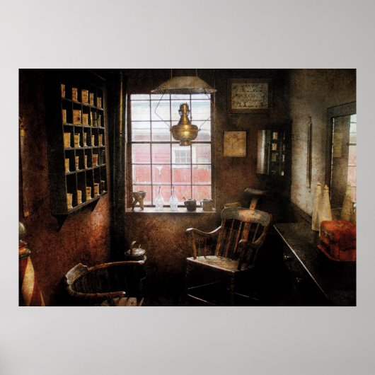 理容師 – 古い日の記憶 ポスター (正面)