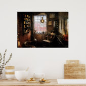 理容師 – 古い日の記憶 ポスター (キッチン)