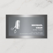 理容師 名刺 (正面)