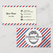 理容師 名刺 (正面/裏面)