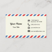 理容師 名刺 (正面)