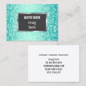 ✂️理容師 名刺 (正面/裏面)