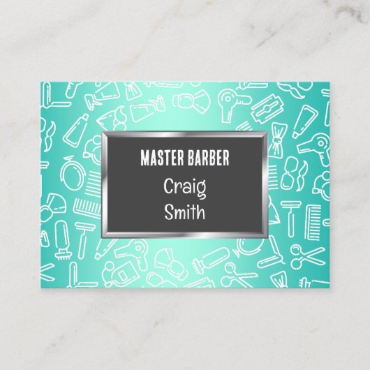 ✂️理容師 名刺 (正面)
