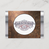 理容師 名刺 (正面)