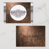 理容師 名刺 (正面/裏面)