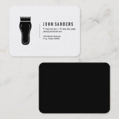 理容師 名刺 (正面/裏面)