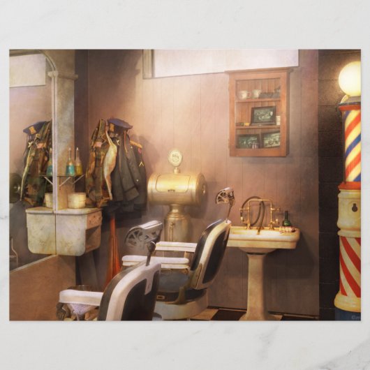 理容師 – 地下理容師 チラシ (正面)