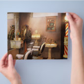 理容師 – 地下理容師 チラシ (手)