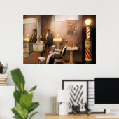 理容師 – 地下理容師 ポスター (ホームオフィス)