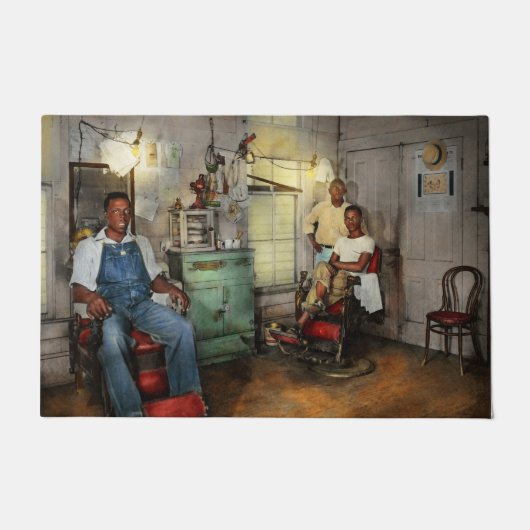 理容師 – 家族所有1942 ドアマット (正面)