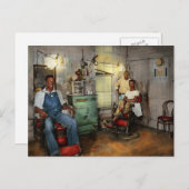 理容師 – 家族所有1942 ポストカード (正面/裏面)