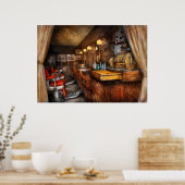 理容師 – 日曜日に終了 ポスター (キッチン)