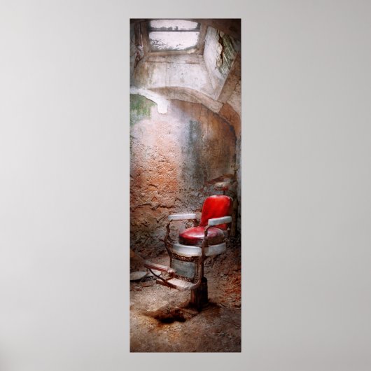 理容師 – 最後のヘアカットを記憶する ポスター (正面)