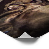 理容師 – 朝のひげそり ポスター (角)